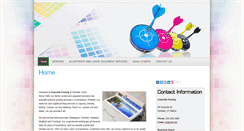 Desktop Screenshot of granvilleprinting.com